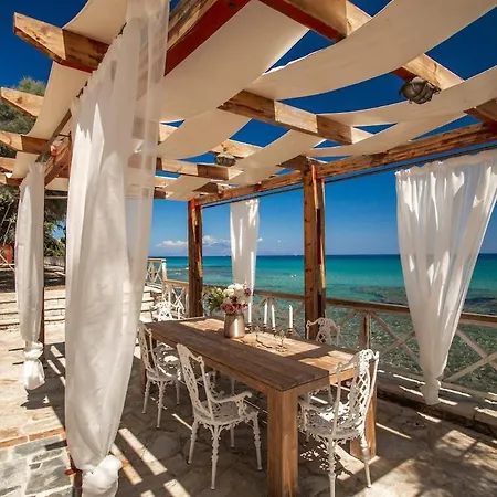 Luxury Beachfront Margarita With Private Beach, Pool & Jacuzzi In Zakynthos * Akrotiri (Zakynthos)