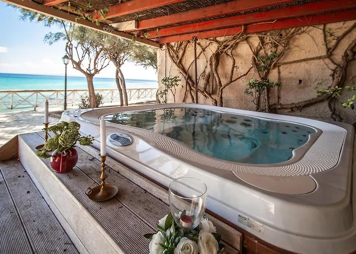 Luxury Beachfront Margarita With Private Beach, Pool & Jacuzzi In Zakynthos Villa *